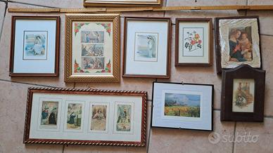 quadri dimensioni varie antiquariato vintage