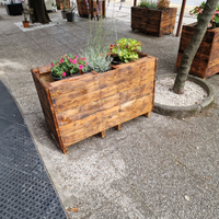 Fioriere in legno