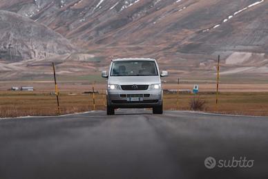 VW T5 Multivan camper 2.5 TDI 130cv motore rifatto