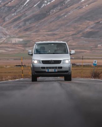 VW T5 Multivan camper 2.5 TDI 130cv motore rifatto