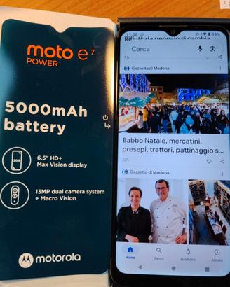 Motorola android 10 4/64 batt. 5000mAh fotoc. 50Mp