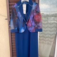 Vestito blu elegante