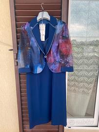 Vestito blu elegante