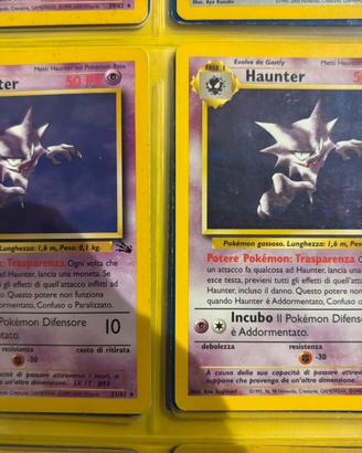 Haunter Fossil card Pokemon 6/62