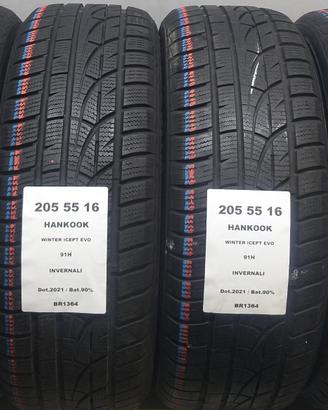 4 GOMME 205 55 16 HANKOOK BR1364
