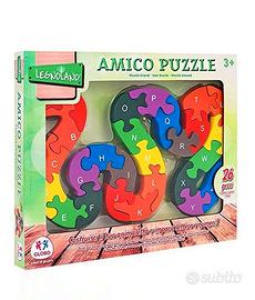 Puzzle in legno sagomato