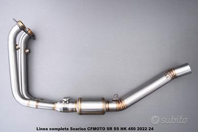 Linea completa Scarico CFMOTO SR SS NK 450 2022 24