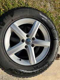 Cerchi VW e gomme termiche 215/65 R16