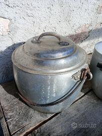 pentole in alluminio vintage 