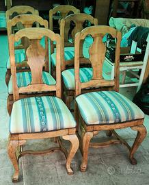 Sedie legno massello