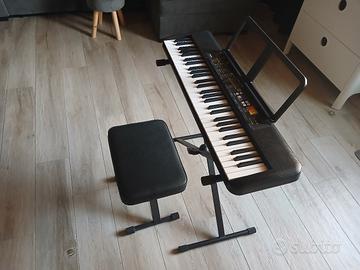 Tastiera Yamaha PSR-F52 + supporto + panca i