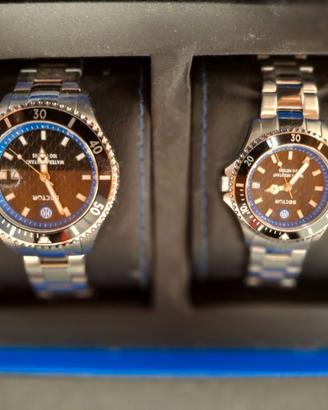 Coppia di orologi Sector FC Inter Milano