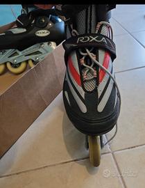 PATTINI IN LINEA ROXA F-9.  Made in Italy