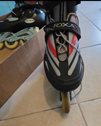 PATTINI IN LINEA ROXA F-9.  Made in Italy