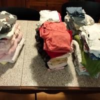 stock 107pz. bambina da 3-6 a 18 mesi