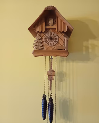 Orologio a Cucù in Legno della Foresta Nera
