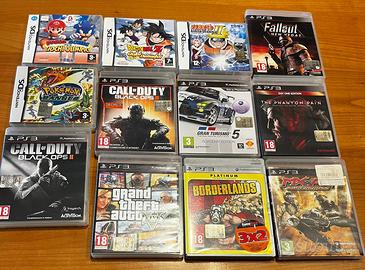 Giochi playstation e Nintendo