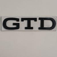 scritta GTD 