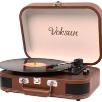giradischi portatile volksun