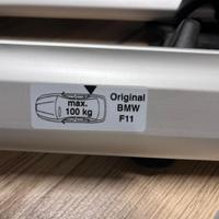 Barre portatutto BMW originali con 3 portabici