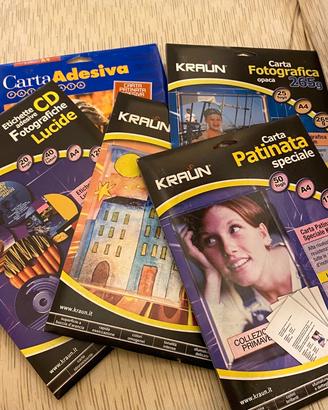 Set carta professionale Kraun per stampante