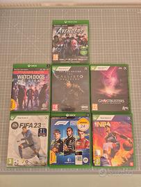 Lotto 8 giochi Xbox Series X