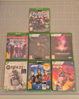 Lotto 8 giochi Xbox Series X