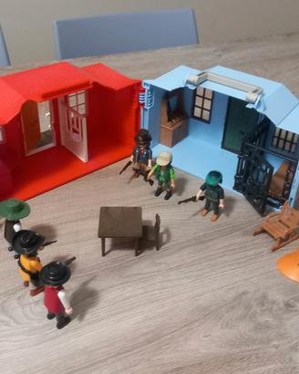 ufficio sceriffo più banca Playmobil