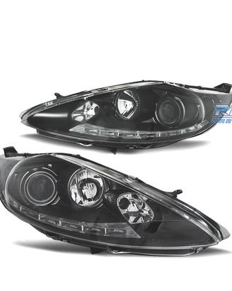FARI FORD FIESTA 08-12 LUCE DIURNA NERO