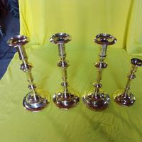 Candelabri in ottone