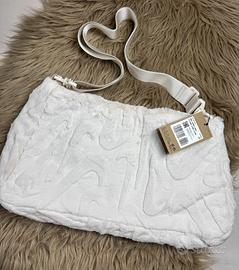 Borsa Nike Ecopelliccia Beige panna nuova