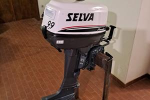 Selva piranha 9.9,  4 tempi, avviamento elettrico 