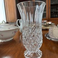 Vaso in vetro lavorato