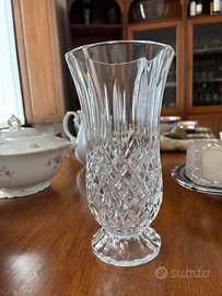 Vaso in vetro lavorato