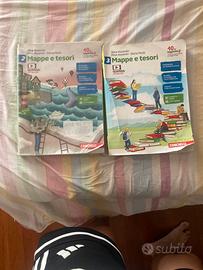 LIBRI ITALIANO MEDIE "MAPPE E TESORI" Zanichelli