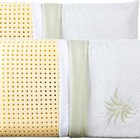 EVERGREENWEB Coppia Cuscini Letto 40x70 Alti 18 cm