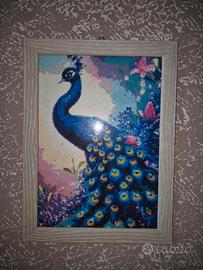 diamond painting "pavone"