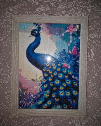 diamond painting "pavone"