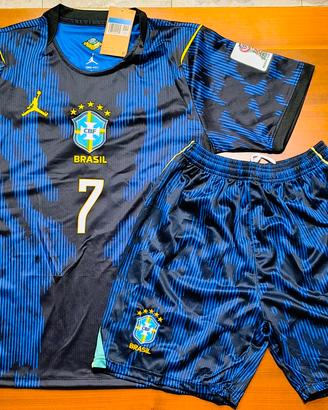 Completo Brasile away 2026/27 Vini Jr. #7 x Jordan