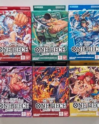 One Piece Card Game TCG – Starter Decks