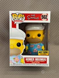 Funko pop homer muumuu 502 the simpsons hot topic