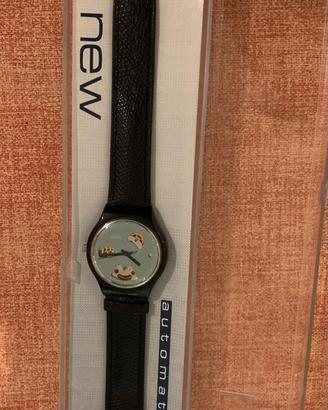 Swatch Automatic BLACK MOTION SAB 100