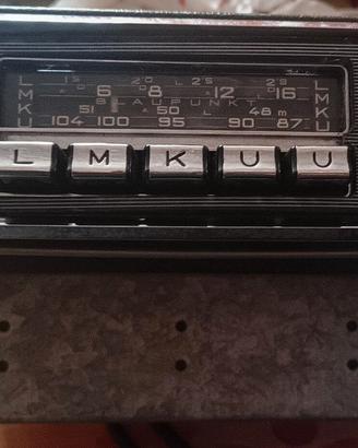 Autoradio Blaupunkt Köln old Porsche 911-Mercedes