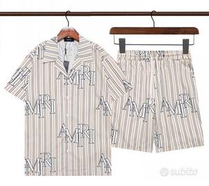 Set estivo uomo a righe AMIRI