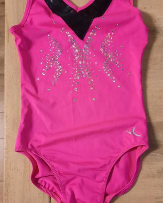 Body bambina per ginnastica artistica 