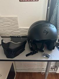 Scorpion exo-combat evo solid matt black taglia L