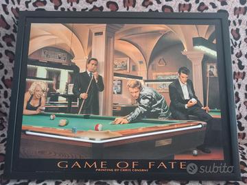 quadro game of fate luminoso