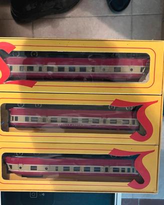 Treni trenini fs h0 collezione lima