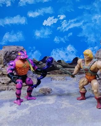 Diorama Tall Rocks x MOTU Dragon Ball Naruto Myth
