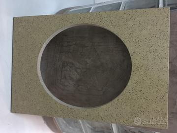 Piano lavabo in marmo